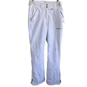 Arctix Women's Insulated White Ski Pants Size XS Snowboard Winter Snow Gear